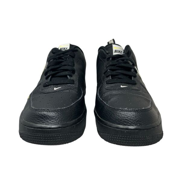 Nike Sneakers Mens 10 Black Air Force 1 Overbranding‎ Streetwear AJ7747-001 main image 8